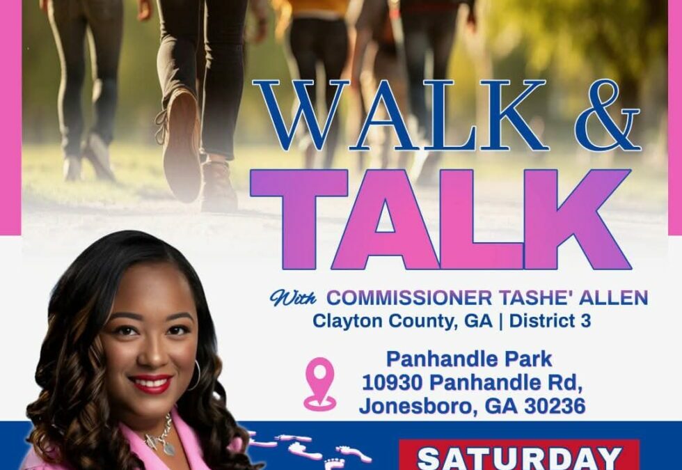 Walk & Talk with Commissioner Tashé Allen