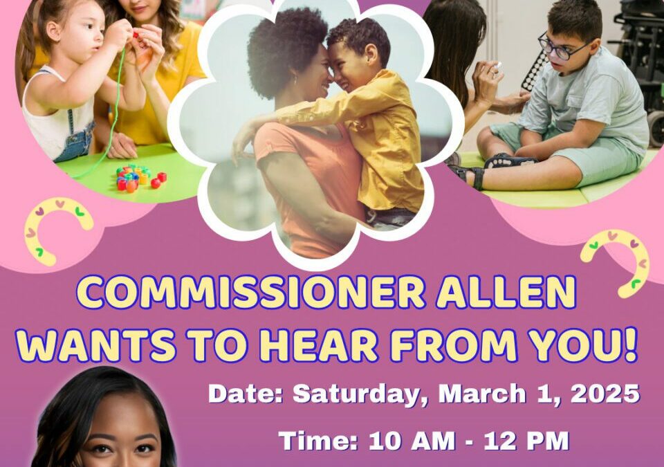 Empowering Abilities: A Parent Roundtable with Commissioner Allen