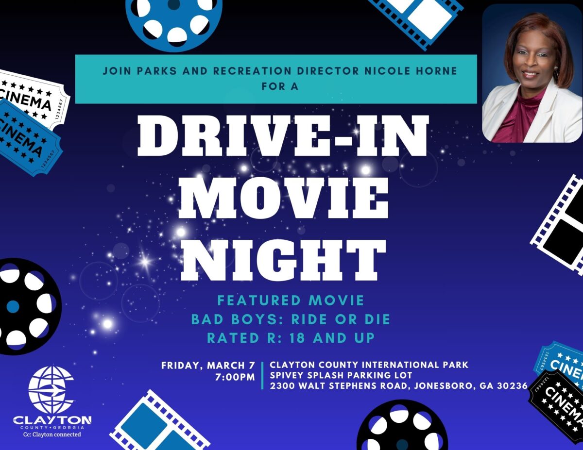 Drive In Movie Night Flyer